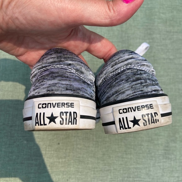 Grey converse comfort tongue and heel - Picture 3 of 6